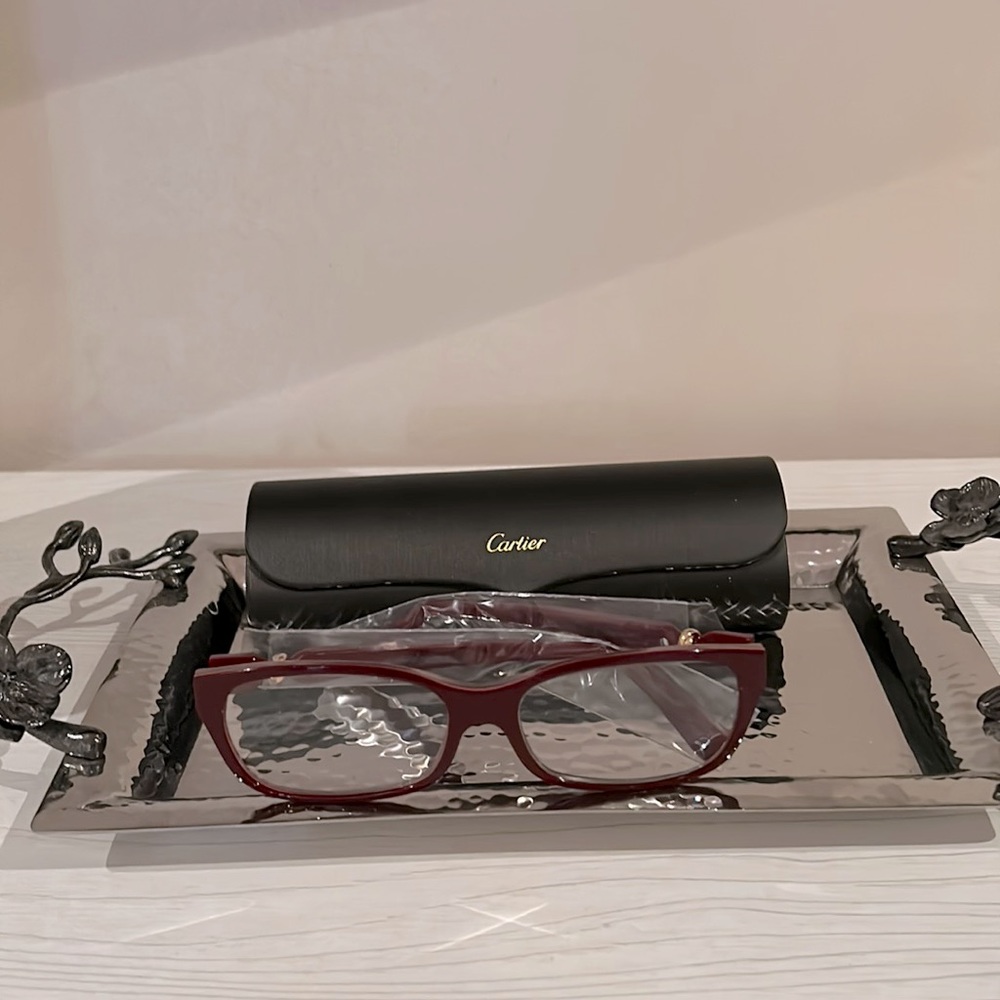 Cartier trinity eyeglasses frame in good used condition. Size 140.